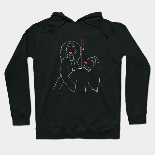 Killing Eve Outline Hoodie by AndyDesigns